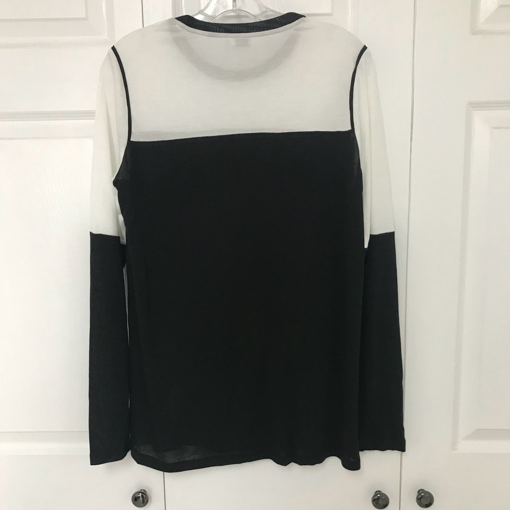 Nwt Vince Color Block Top - image 2